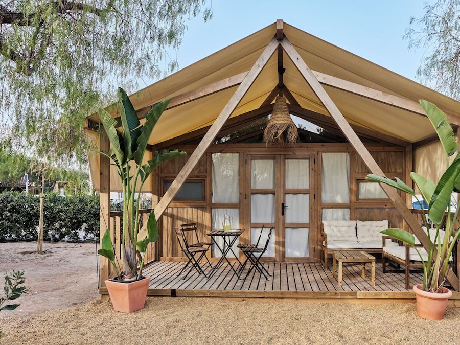 Tienda de campaña Deluxe | Terraza o patio