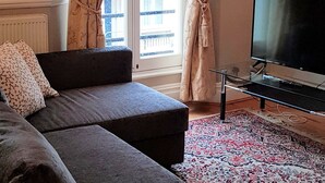 Premium-Apartment, mit Bad | Wohnzimmer