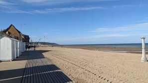 On the beach