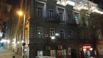Front of property – evening/night