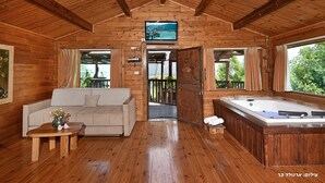 Cabin, 1 Queen Bed with Sofa bed, Lake View
