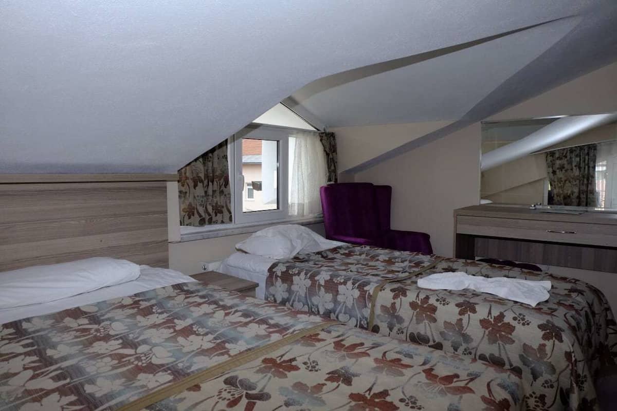 family room | 1 bedroom, minibar, desk, iron/ironing board