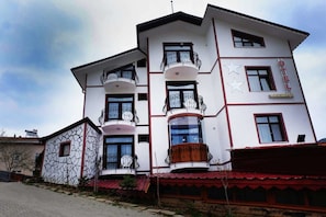 Voorkant van accommodatie