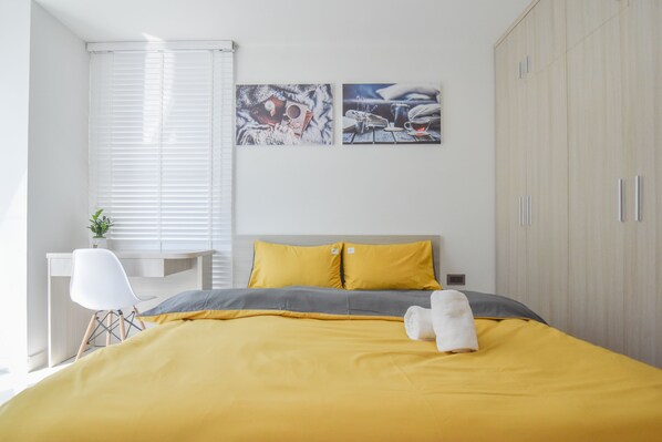 1 bedroom, iron/ironing board, free WiFi