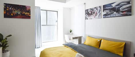 1 bedroom, iron/ironing board, free WiFi