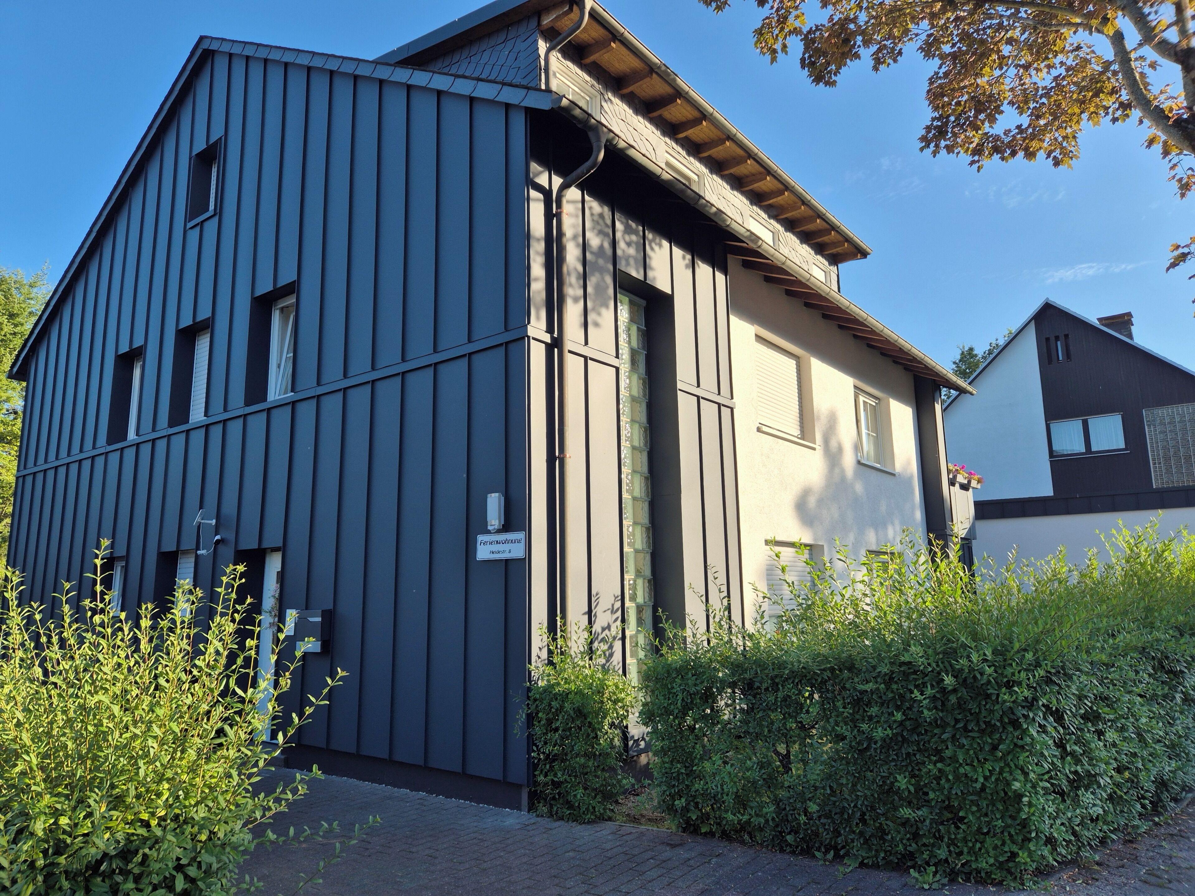 Fassade der Unterkunft