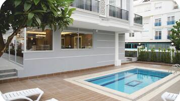 Seasonal outdoor pool