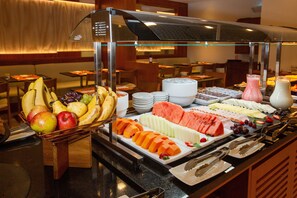 Petit déjeuner buffet compris tous les jours