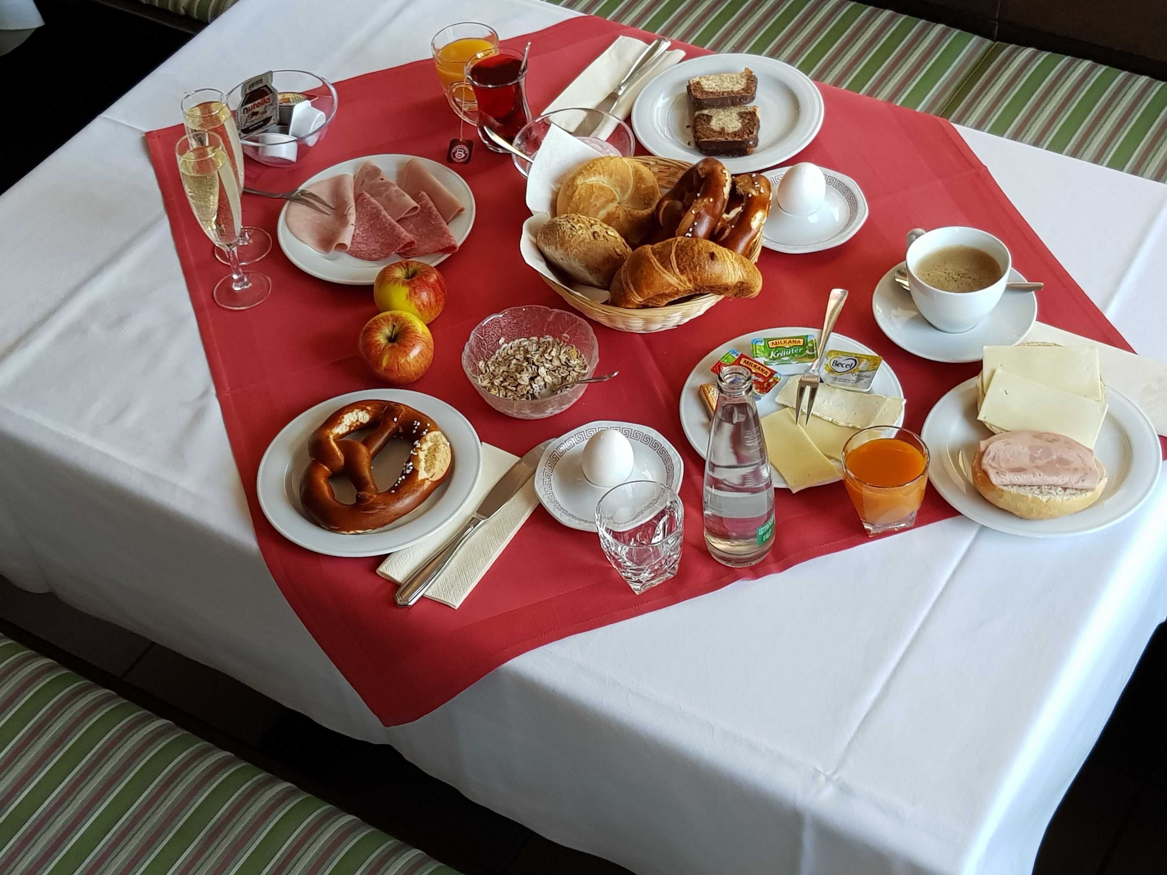 daily local cuisine breakfast (eur 8.5 per person)