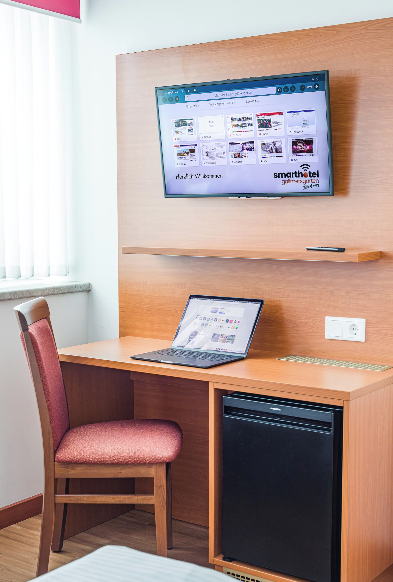 Minibar, blackout drapes, soundproofing, free cribs/infant beds