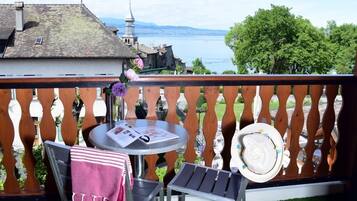 Double or Twin Room, Lake View | Balcony view