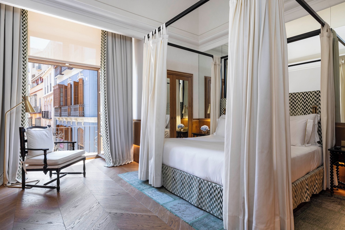 Junior Suite Palacio | Sábanas de algodón egipcio y ropa de cama de alta calidad
