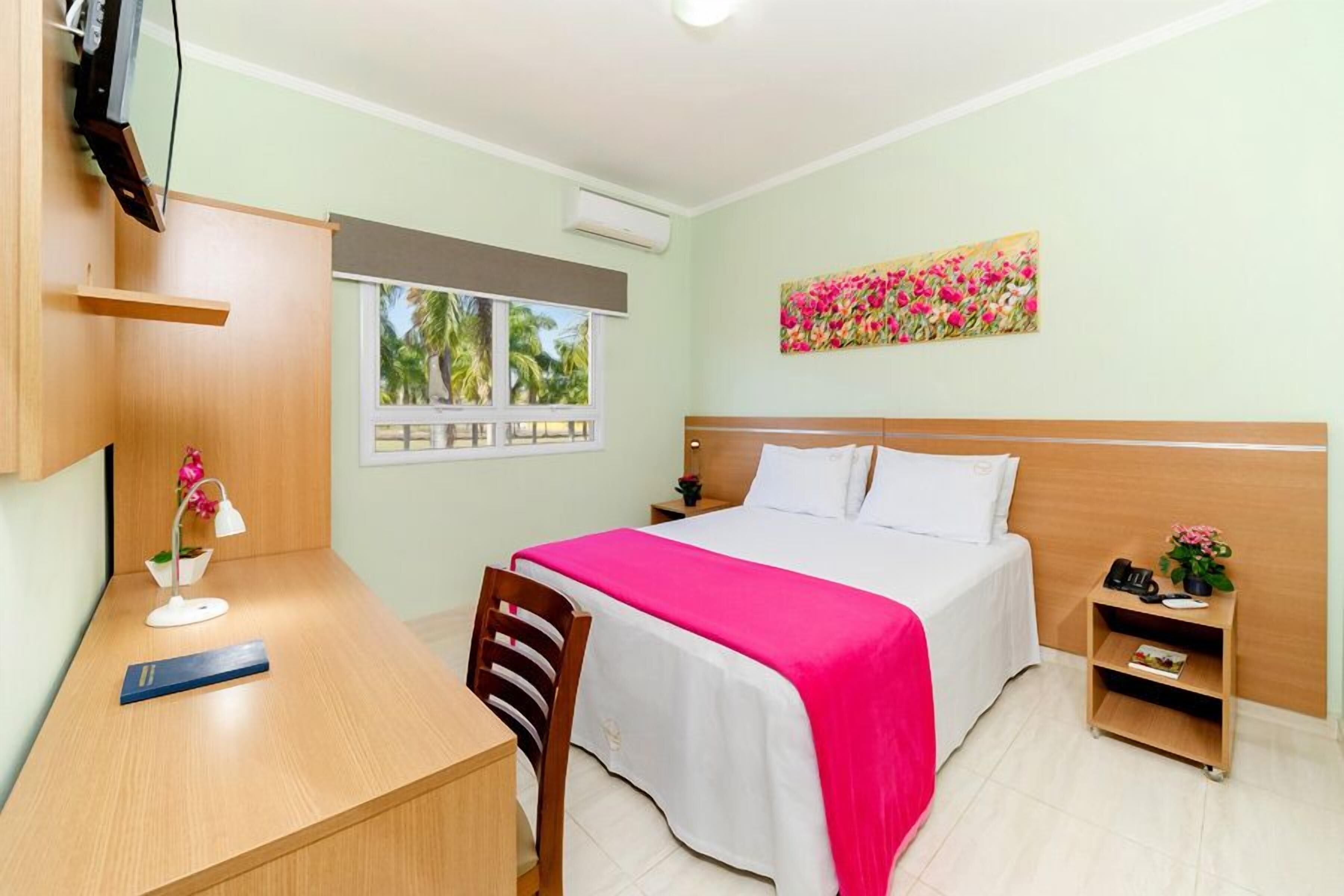 Desk, blackout drapes, soundproofing, iron/ironing board