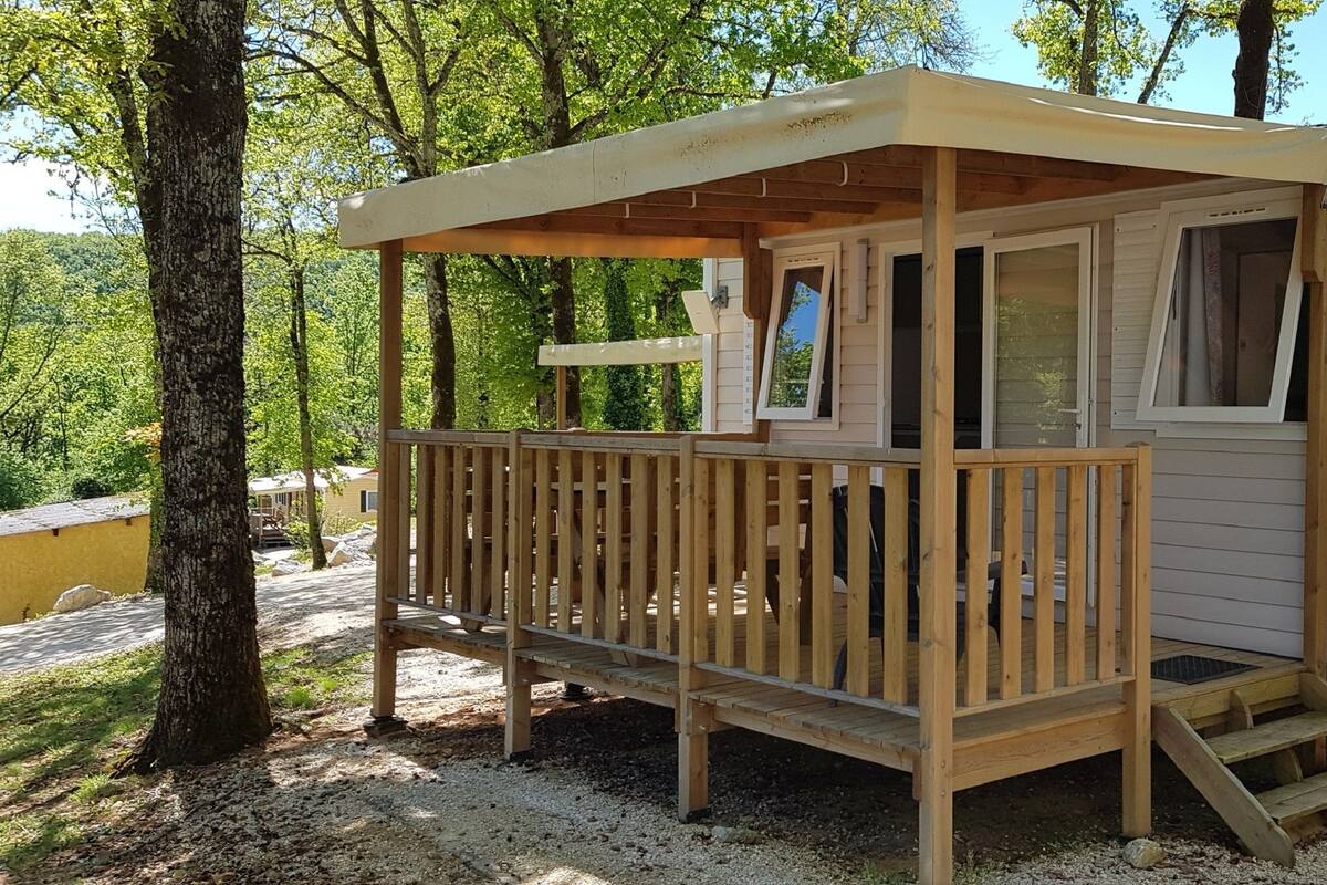 Mobile Home, 1 chambre (Cahita) | Lits bébé (en supplément), décoration personnalisée