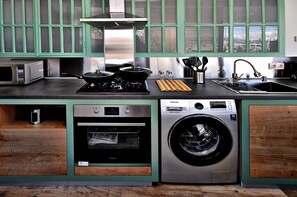 Basic Duplex, 1 King Bed, City View | Front of property - Hotel deluxe apartment (Tbilisi)