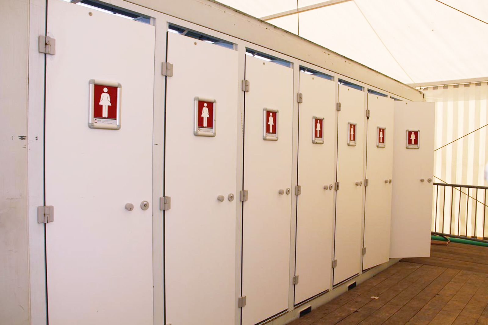 Tente Confort | Salle de bain