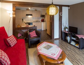 Cottage, en-suite badkamer (de Charme Chez Christine) | Lounge