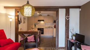 Cottage, en-suite badkamer (de Charme Chez Christine) | Lounge
