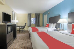 Premium Room, Multiple Beds | Desk, iron/ironing board, free cots/infant beds, free WiFi - OYO Hotel Knoxville TN Cedar Bluff I-40 (Knoxville)