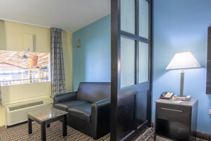 Studio King with Pull Out | Desk, iron/ironing board, free cribs/infant beds, free WiFi