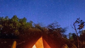 Front of property – evening/night