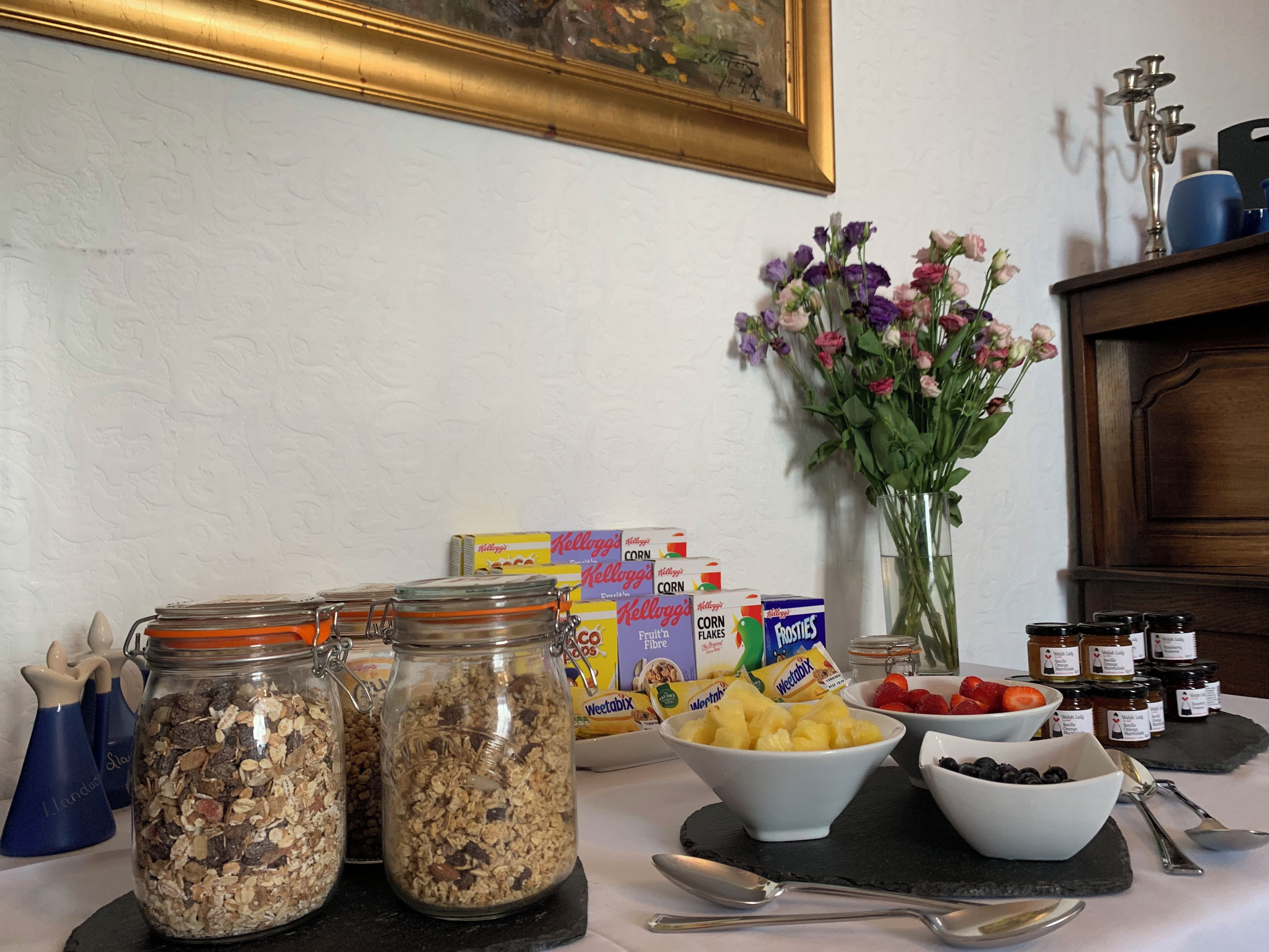 Daily continental breakfast for a fee