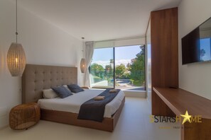 3 chambres, coffres-forts dans les chambres, fer et planche Ă repasser