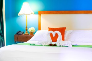 In-room safe, desk, blackout curtains, iron/ironing board