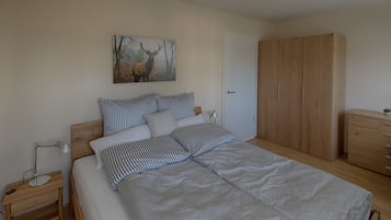 Apartemen Mewah | 3 kamar tidur, seprai premium, brankas, dan didekorasi berbeda-beda