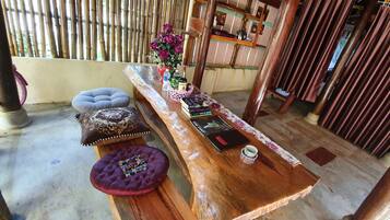 Chalet, Microwave, Garden Area | Living area