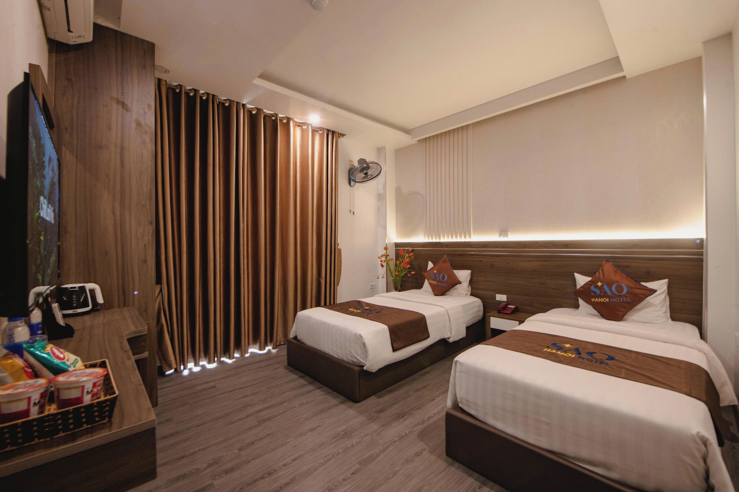 Deluxe Twin Room, Garden View | Minibar, desk, soundproofing, free WiFi