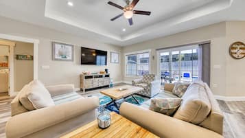 Smart TV, DVD player, table tennis