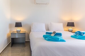 2 間睡房、熨斗/熨衫板、Wi-Fi、床單
