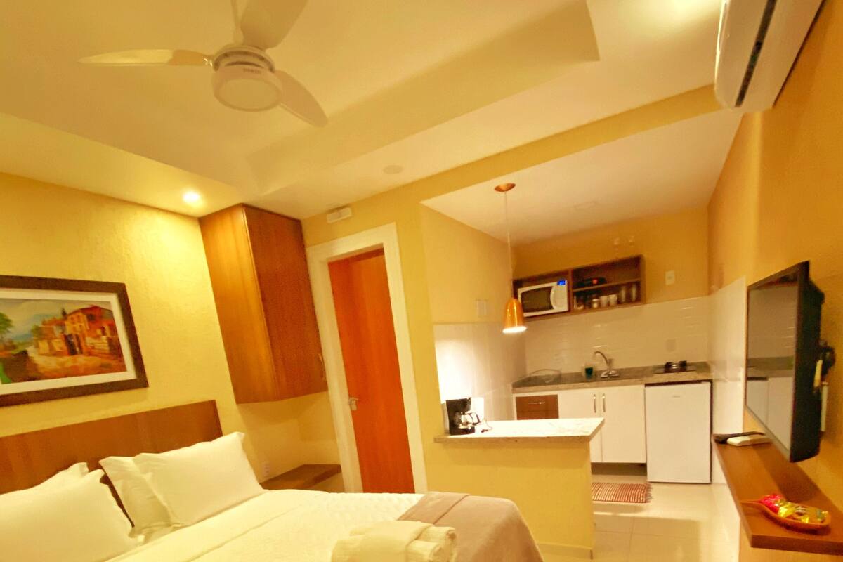 1 bedroom, hypo-allergenic bedding, pillow-top beds, minibar