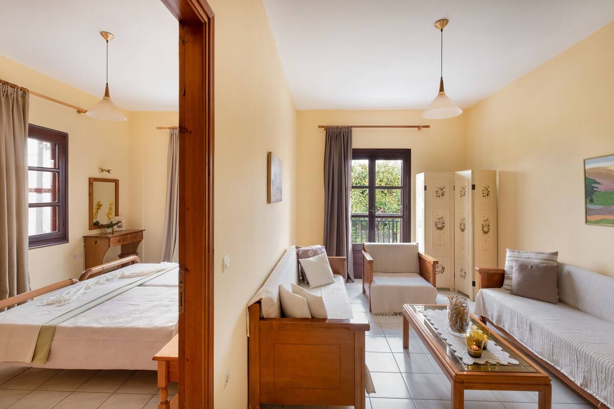 Departamento, 1 habitación | Área de sala de estar