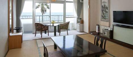 Blick von der Unterkunft