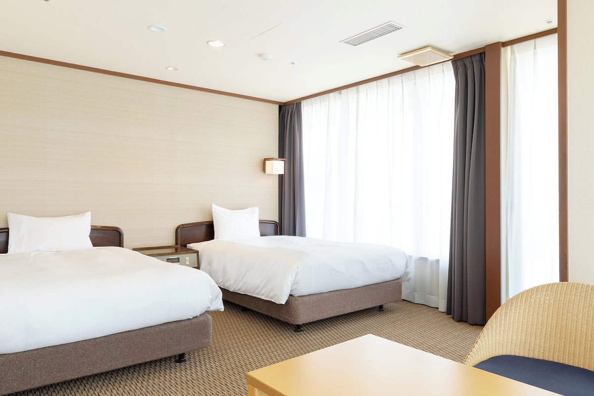 Superior Japanese-Western-Style-Room (Room856)  - Indoor Bath - Non-Smoking | Escrivaninha, roupa de cama