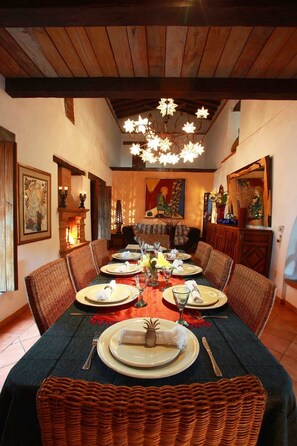 Villa, non-fumeurs | Restauration dans la chambre