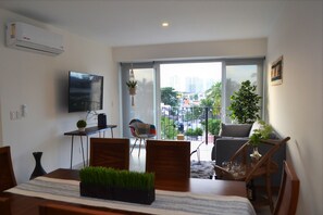 Condo, Non Smoking | Living area | Flat-screen TV, DVD player - Condo Niza 266 by MDR (Puerto Vallarta)