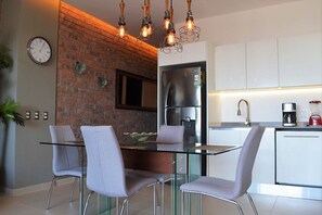 Condo, Non Smoking | In-room dining