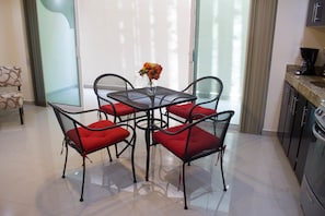 Condo, Non Smoking | In-room dining
