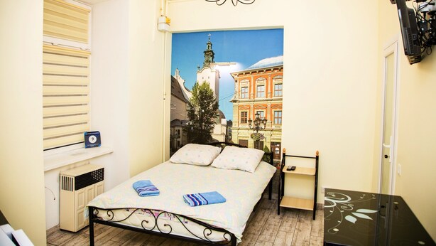 Studio Basic, 1 Tempat Tidur Double, pemandangan halaman (7)