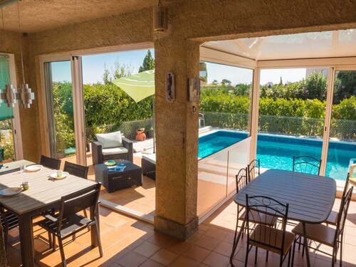 Lovely recent house classified 3*with private pool in quiet village