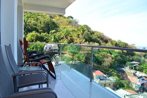 Appart'hôtel, non-fumeurs | Balcon