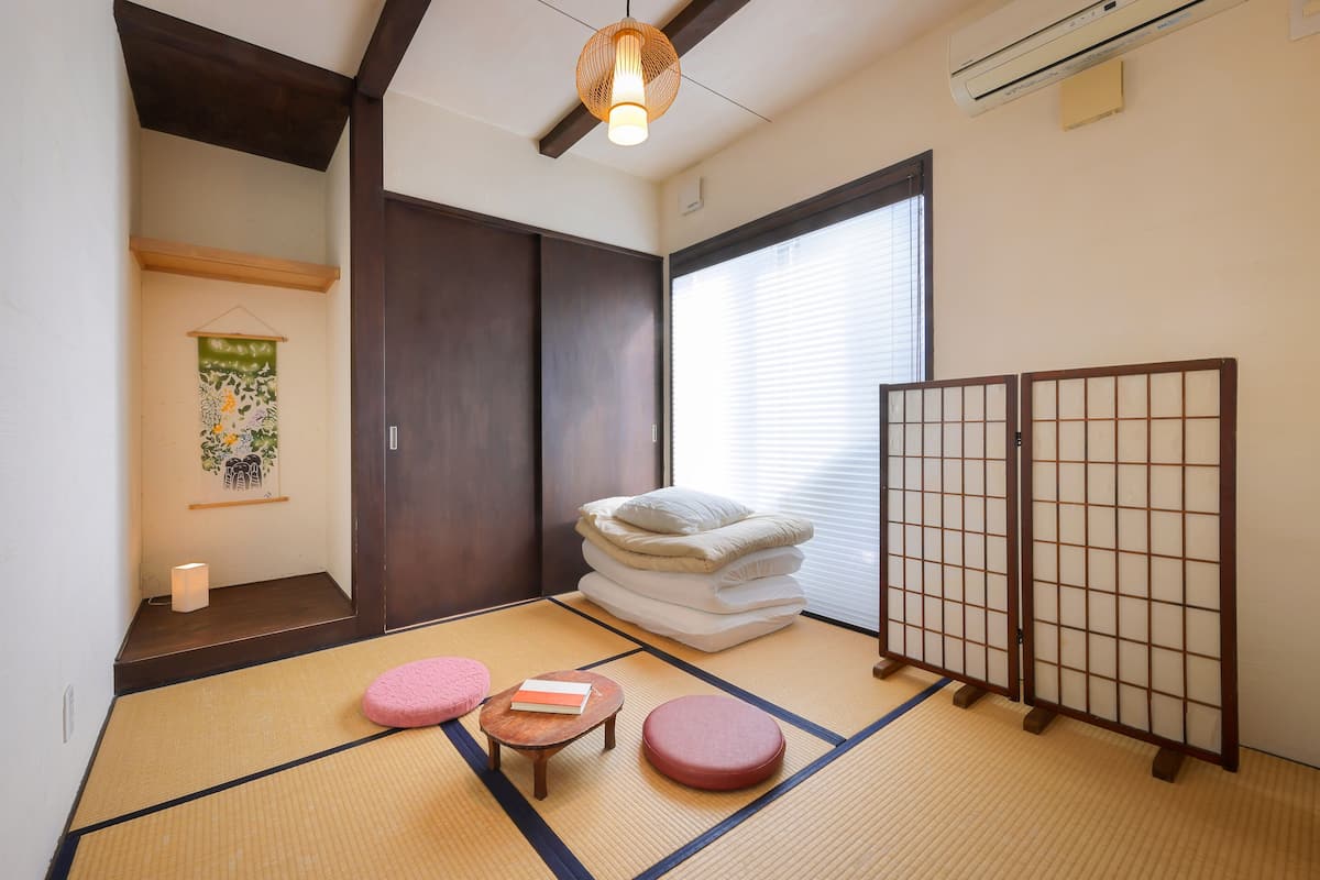 Habitación tradicional con 2 camas individuales, para no fumadores (Japanese Style) | Tabla de planchar con plancha y wifi gratis