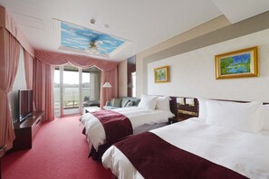 Tomannsrom, massasjebadekar (Residence New bldg.) | Safe på rommet og wi-fi (inkludert)