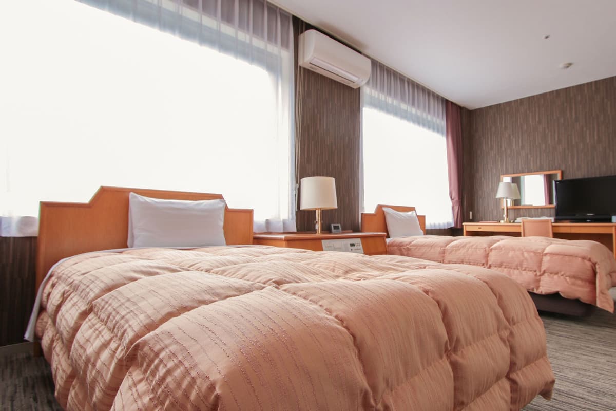 Standard Twin Room(Barrier Free) - Indoor Bath - Non-Smoking | 床單