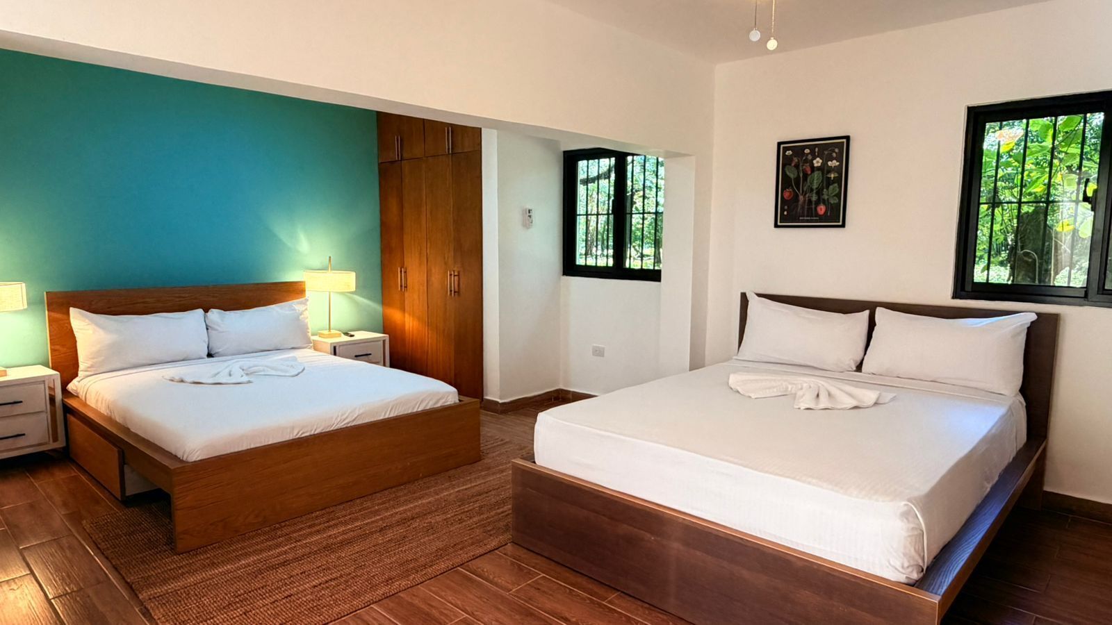 Family Studio Suite, Balcony, Courtyard View | Hypo-allergenic bedding, in-room safe, soundproofing, iron/ironing board