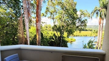 Standard Double or Twin Room, Balcony, Lagoon View | Terrace/patio