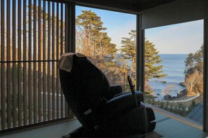 Japanese Western Style Room with Private Open-air Bath for 3 Guests, 2F | View from room